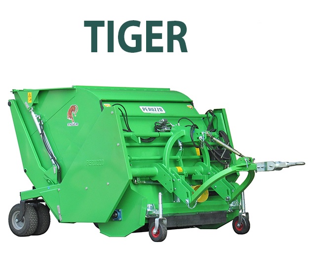 , Flail Mower Collector TIGER, Peruzzo
