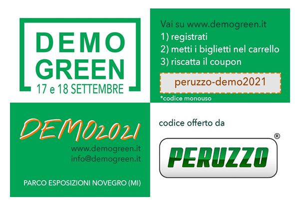 , DEMO GREEN 2021, Peruzzo