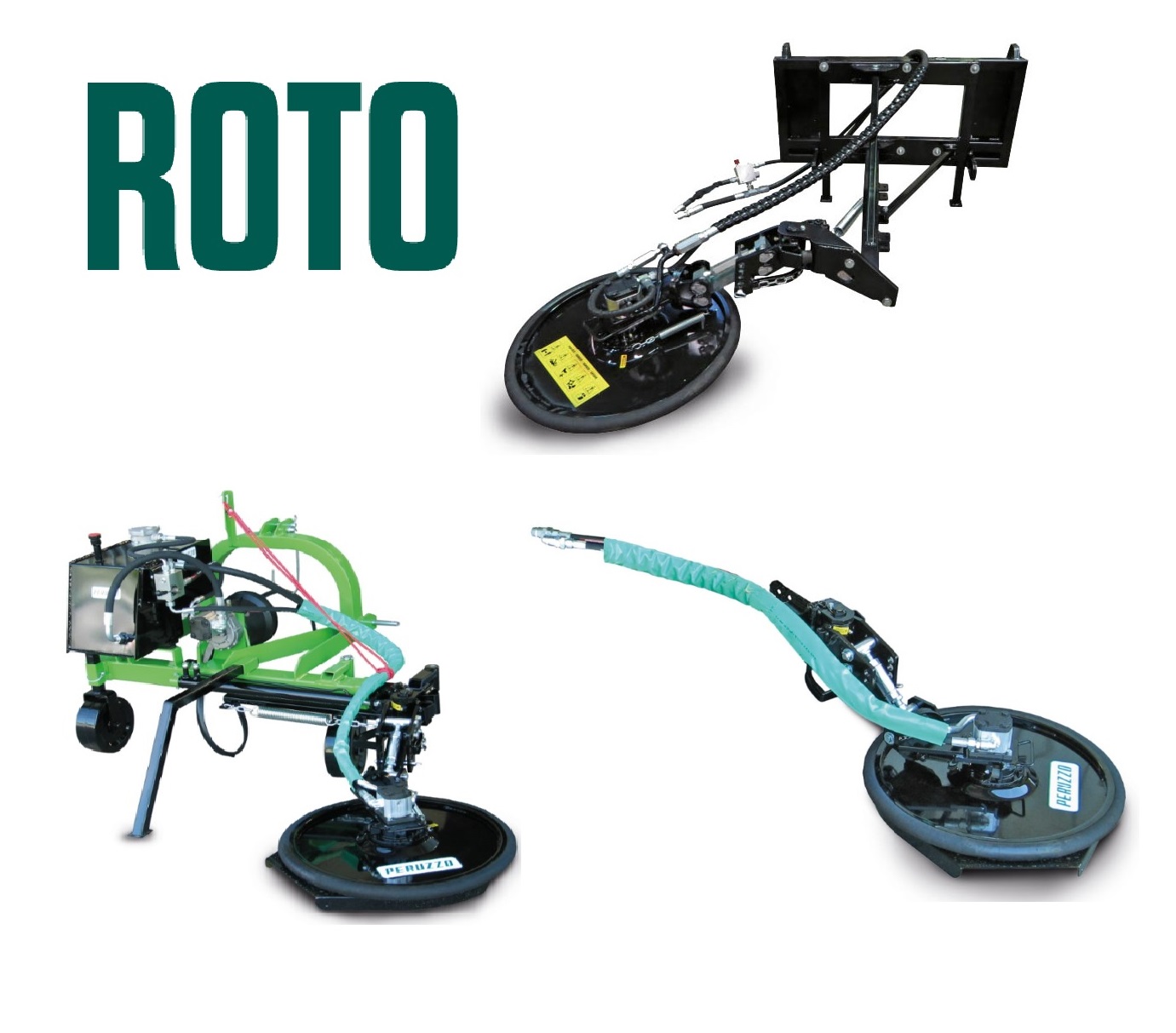 , Hydraulic rotary mower mod. – ROTO HYDRO – PTO – BULL, Peruzzo